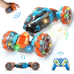 Remote Control & Gesture Sensing Stunt Car for Kids