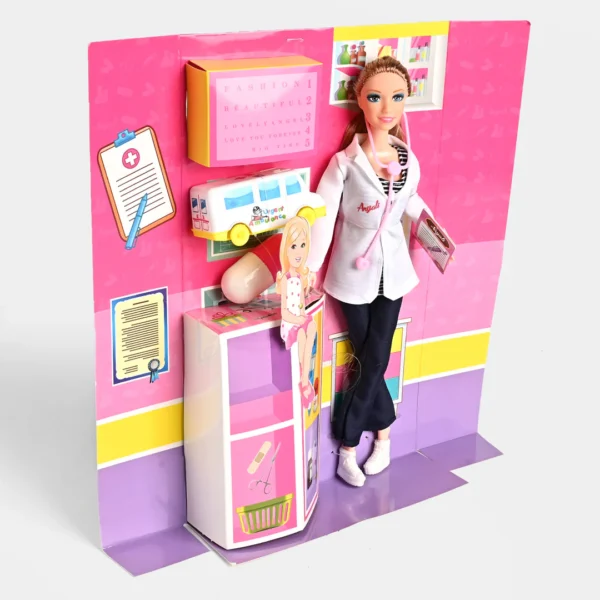 Deluxe Cute Fashion Doll Play Set - Image 2