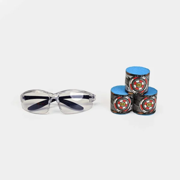 EVA Soft Dart Blaster Set with Target & Safety Glasses - Image 3